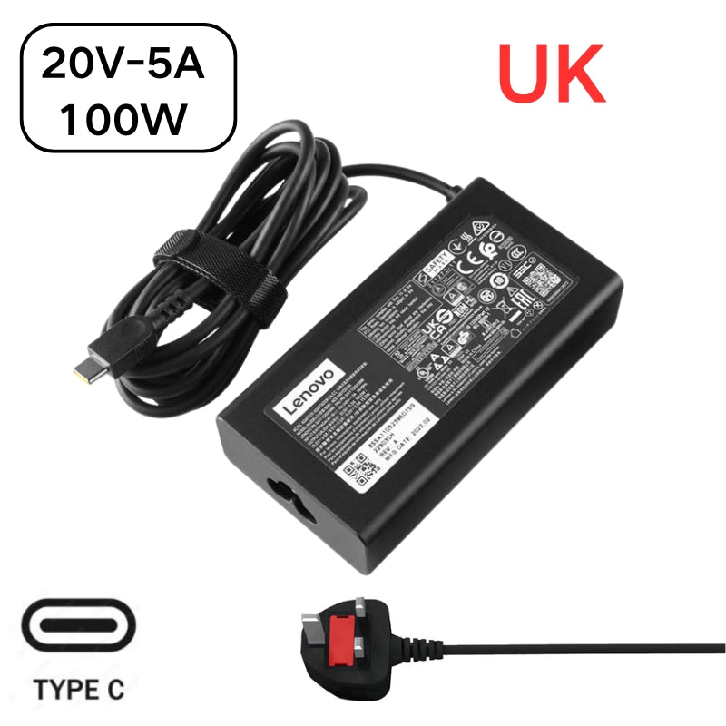 Load image into Gallery viewer, [20V-5A/100W][USB-C] Lenovo Yoga Pro 7 14IMH9 - Laptop AC Power Supply Adapter Charger - Polar Tech Australia
