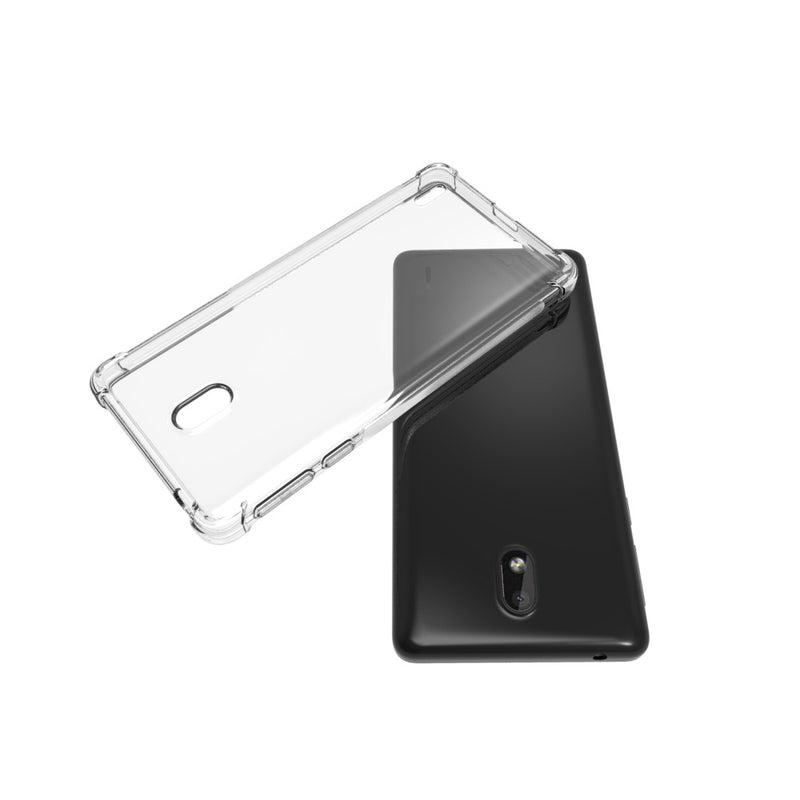 Chargez l&#39;image dans la visionneuse de la galerie, Nokia 1 Plus - AirPillow Cushion Transparent Soft Clear TPU Four Corners Protective Case - Polar Tech Australia
