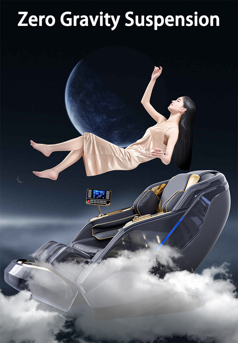 Load image into Gallery viewer, [M5 Max][Voice Control][AI Version] Luxury iMassage 9D Full-body Multi-function Zero-Gravity Bluetooth Speaker Massage Chair
