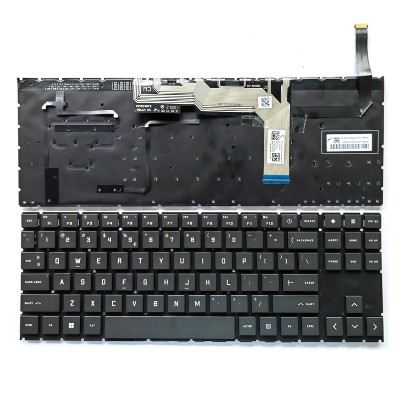 Chargez l'image dans la visionneuse de la galerie, HP OMEN 16-WD 16-WF 16-XD 16-XF Series - Laptop Keyboard With Backlit US Layout
