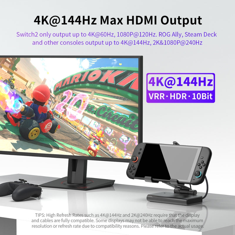 Load image into Gallery viewer, Nintendo Switch 2 - 100W Docking Station Cooling Fan Base Compatible with ROG Ally / Ally X / Steam Deck
