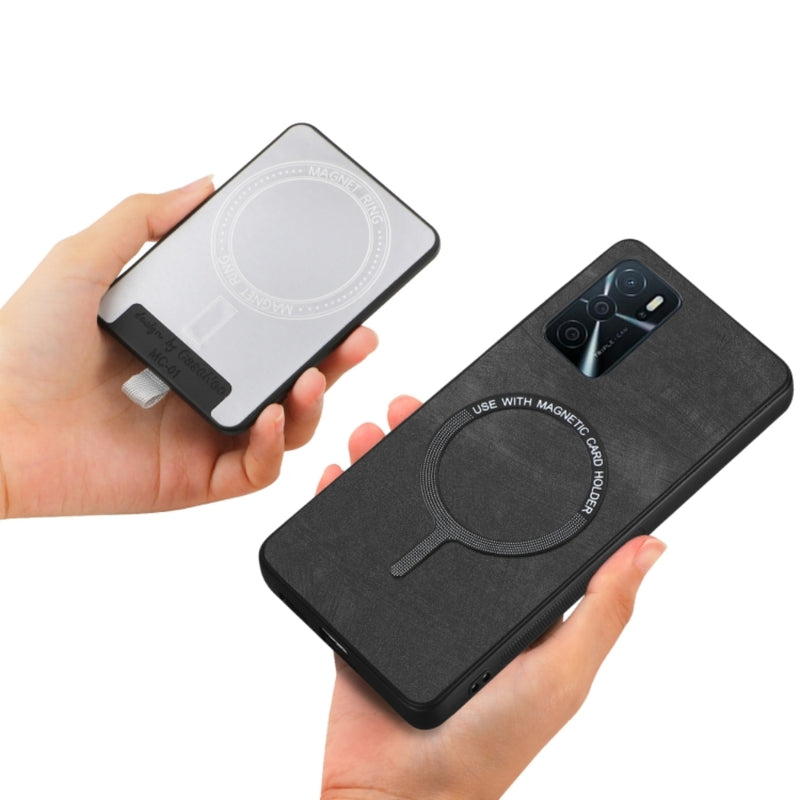 Cargue la imagen en el visor de la galería, OPPO A38 4G/A18 4G - Retro Splitable Magnetic Card Bag Leather Phone Case - Polar Tech Australia
