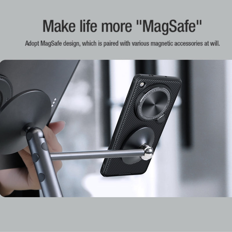 Chargez l&#39;image dans la visionneuse de la galerie, [Magsafe Compatible] OPPO Find X8 Pro - Nillkin Super Matte Shield Flip Style Lens Camera Stand Protective Case - Polar Tech Australia
