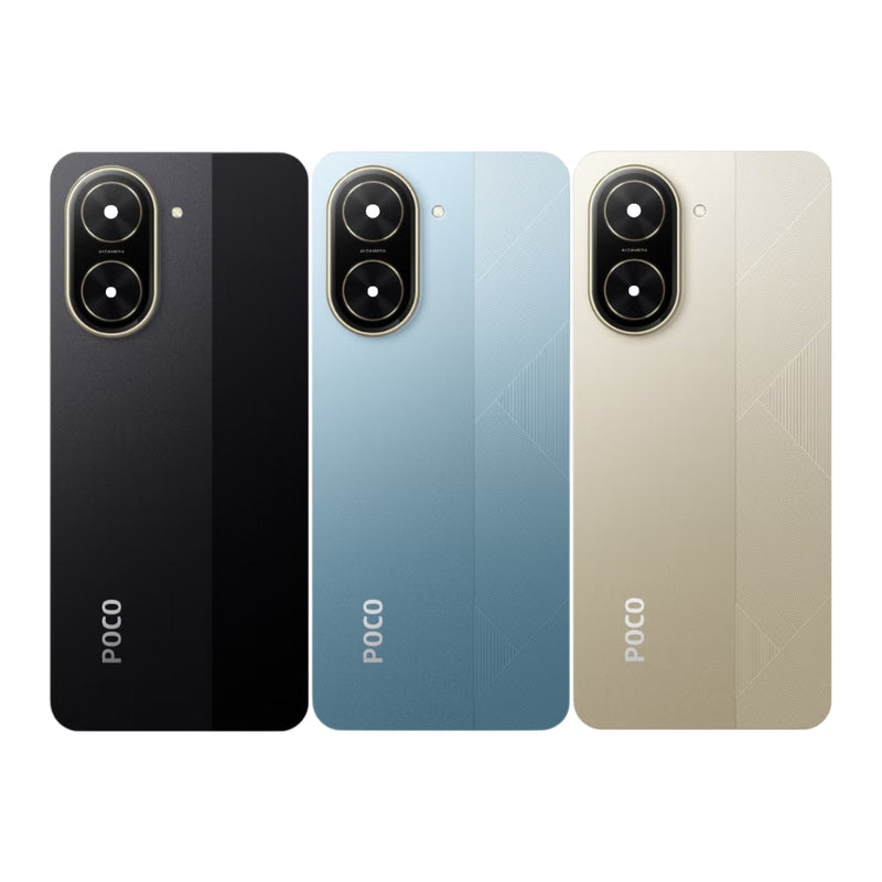 Cargue la imagen en el visor de la galería, [With Camera Lens] Xiaomi Poco C71 4G - Back Rear Battery Panel Cover
