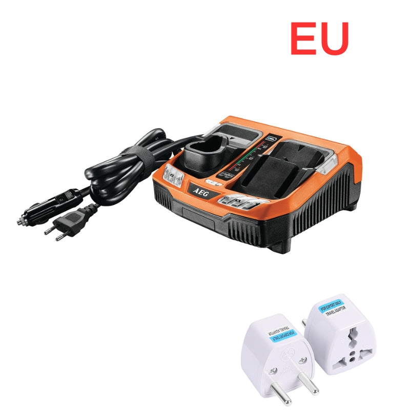 Load image into Gallery viewer, [BLK1218] Genuine Original AEG Dual Port Fast Charger Electrical Tool Li-ion Battery - Replacement Charger - Polar Tech Australia
