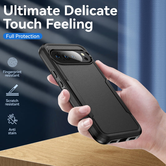 Google Pixel 10 Pro XL - Adventurer Commuter Heavy Duty Drop Proof Tough Hybrid Case