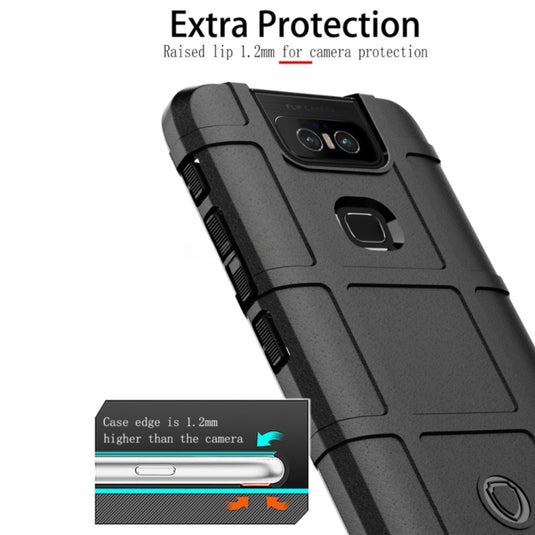 Asus ZenFone 6 ZS630KL - Military Rugged Shield Heavy Duty Drop Proof Case