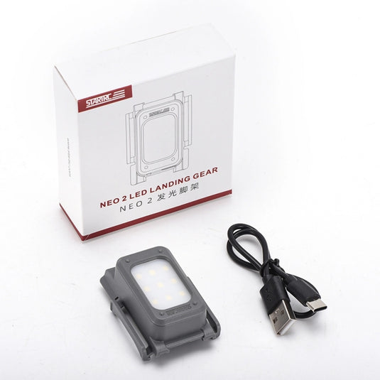 STARTRC DJI Neo 2 Drone LED Downward Spotlight + Height-Extension Landing Gear for Aerial Photography