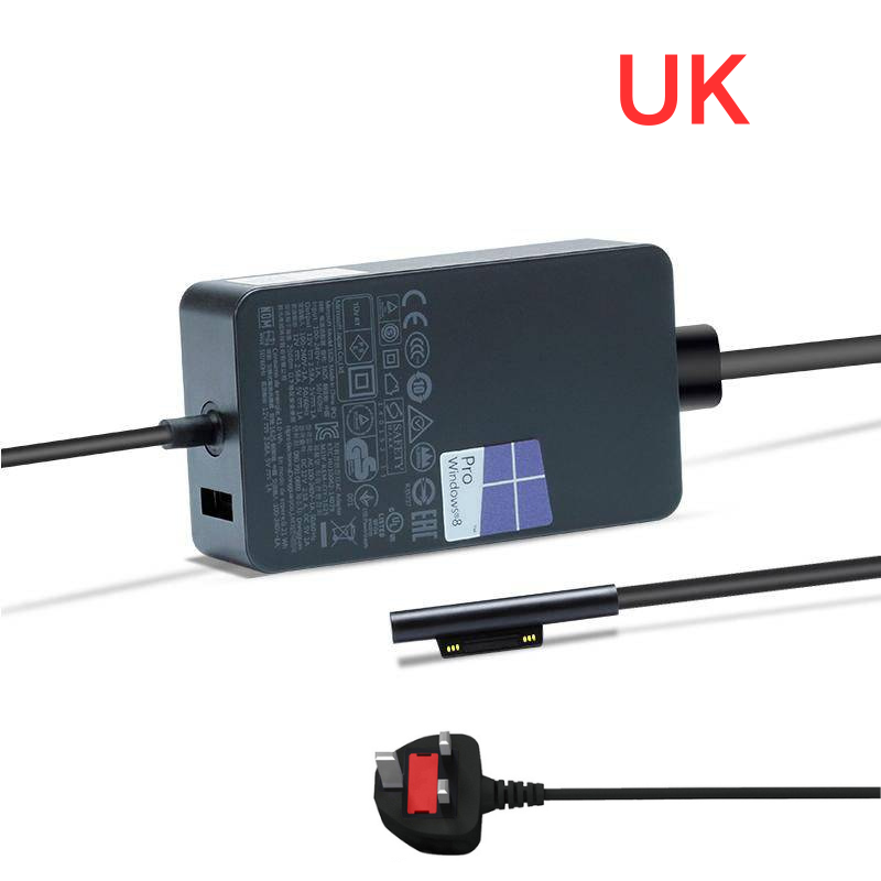 Cargue la imagen en el visor de la galería, [48W] Adaptador de corriente para cargador de pared Microsoft Surface Pro 1/Pro 2/RT1/RT2
