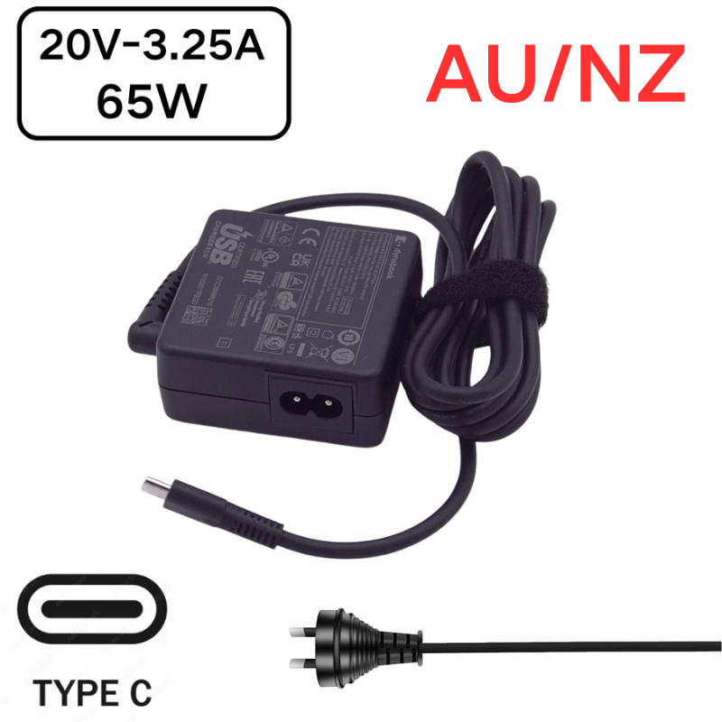 Cargue la imagen en el visor de la galería, [65W/20V-3.25A][USB-C] Toshiba Dynabook PA5352E-1AC3 PA-1650-98 Series - AC Power Adapter Laptop Wall Charger
