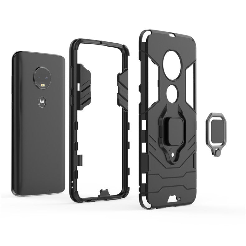 Chargez l&#39;image dans la visionneuse de la galerie, [Magnetic Kickstand] Motorola Moto G7/G7 Plus - Shield Shockproof Rugged Heavy Duty Case - Polar Tech Australia
