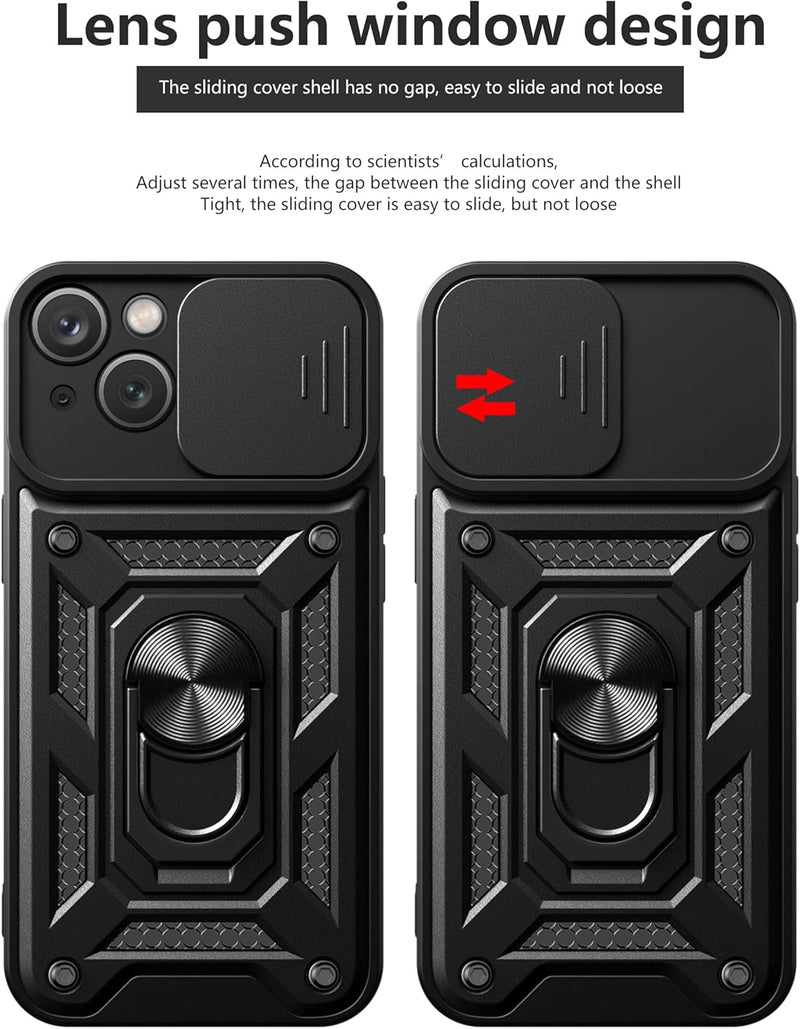 Load image into Gallery viewer, [Magnetic Ring Kickstand][Camera Cover] Motorola Moto Edge 40Pro/Edge Plus 2023/X40/X40 Pro - Shield Shockproof Rugged Heavy Duty Case - Polar Tech Australia
