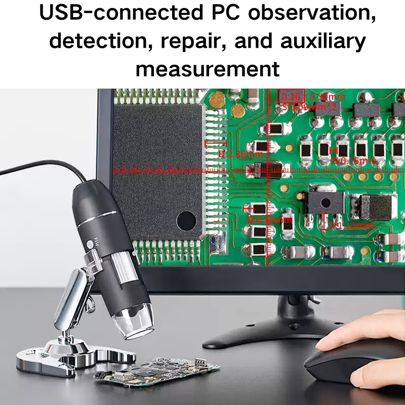 Load image into Gallery viewer, [Z01-5] LEY Portable Digital Microscope USB High-Definition Industrial Microscope for Repair Watch PCB - Polar Tech Australia
