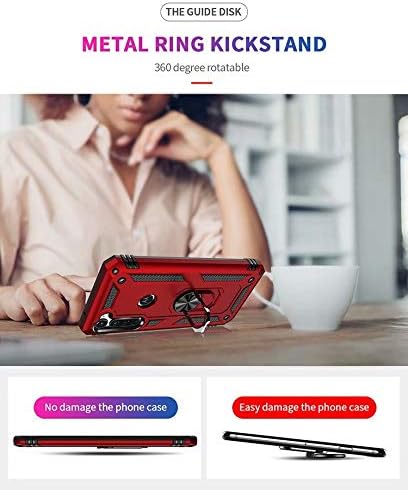 Cargue la imagen en el visor de la galería, [Magnetic Ring Kickstand] Motorola Moto G Stylus - Shield Shockproof Rugged Heavy Duty Case - Polar Tech Australia
