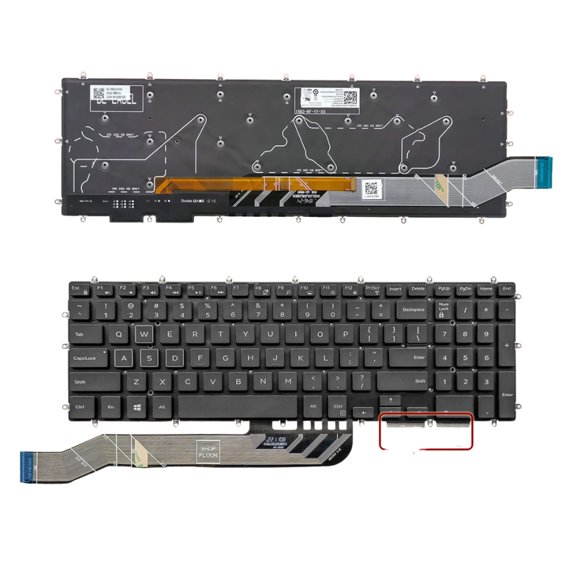 Load image into Gallery viewer, Dell Vostro 15 7580 / Inspiron 7577 7567 5570 5565 5567 / G5 5590 / G3 3590 / G7 7790 Series - Laptop Keyboard With Backlit US English Layout - Polar Tech Australia

