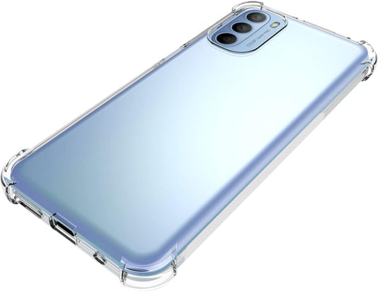 Motorola Moto G41 - AirPillow Cushion Transparent Soft Clear TPU Four Corners Protective Case - Polar Tech Australia
