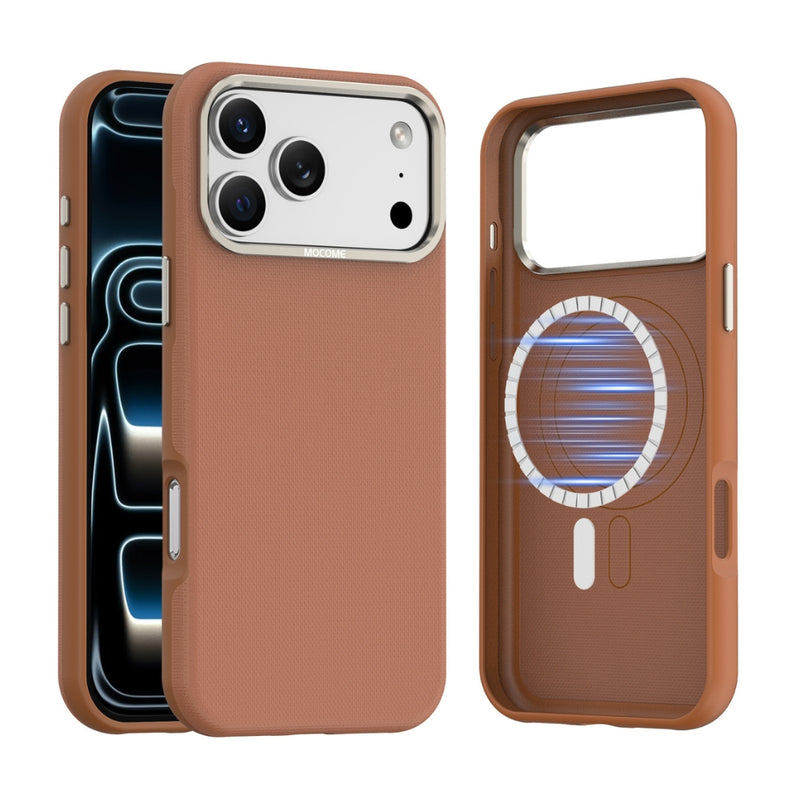 Load image into Gallery viewer, Apple iPhone 18 Pro Max - Mocome Plain Magnetic Shockproof Phone Case

