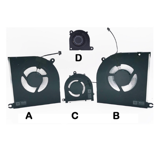 Dell Alienware M18 M18X R1 R2 P51E Series - Laptop CPU & GPU Cooling Fan Cooler