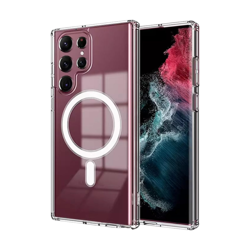 Cargue la imagen en el visor de la galería, Samsung Galaxy  S26 / S26 Plus / S26 Edge / S26 Ultra - Transparent Magnetic Phone Case
