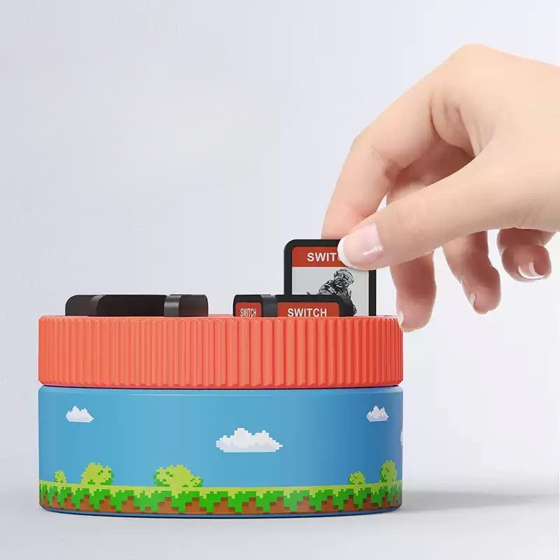 Load image into Gallery viewer, Switch Rotating Game Card Storage Tower - Polar Tech Australia
