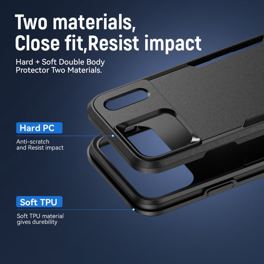 Apple iPhone 17 Pro Max - Adventurer Commuter Heavy Duty Drop Proof Tough Hybrid Case