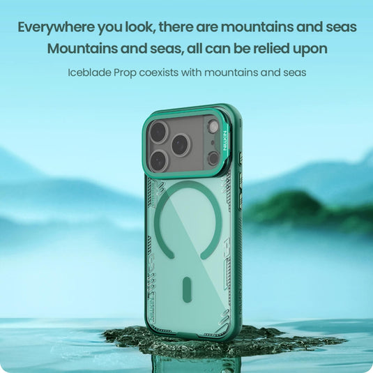 Apple iPhone 18 Pro Max - Nillkin Iceblade Prop Frame version Magnetic Camera protective cover case