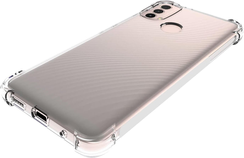 Load image into Gallery viewer, Motorola Moto E30/E40 - AirPillow Cushion Transparent Soft Clear TPU Four Corners Protective Case - Polar Tech Australia
