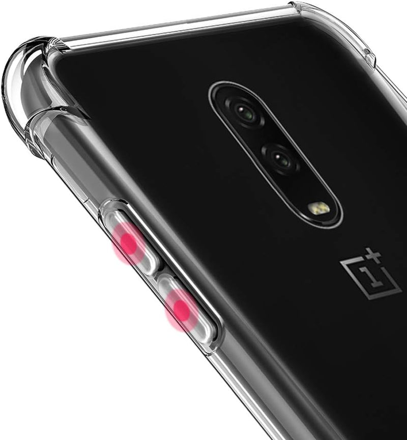 Cargue la imagen en el visor de la galería, OnePlus 1+6/6T - AirPillow Cushion Transparent Soft Clear TPU Four Corners Protective Case - Polar Tech Australia

