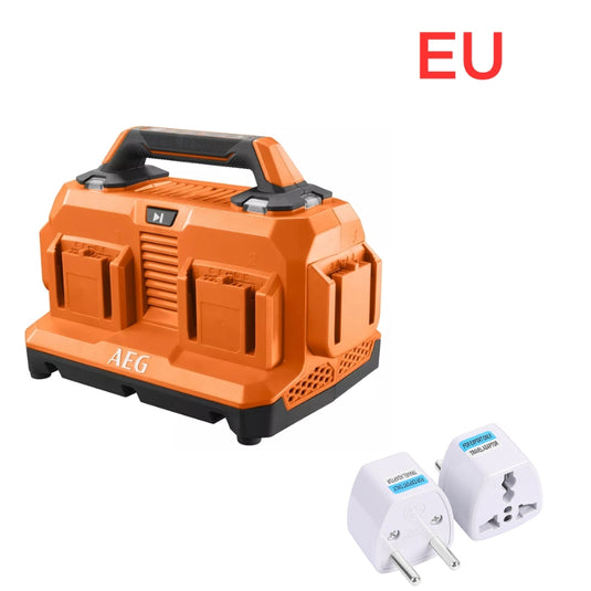 [BL18C6][18V-5.0A] Genuine Original AEG 6-Port Fast Charger Electrical Tool Li-ion Battery - Replacement Charger - Polar Tech Australia