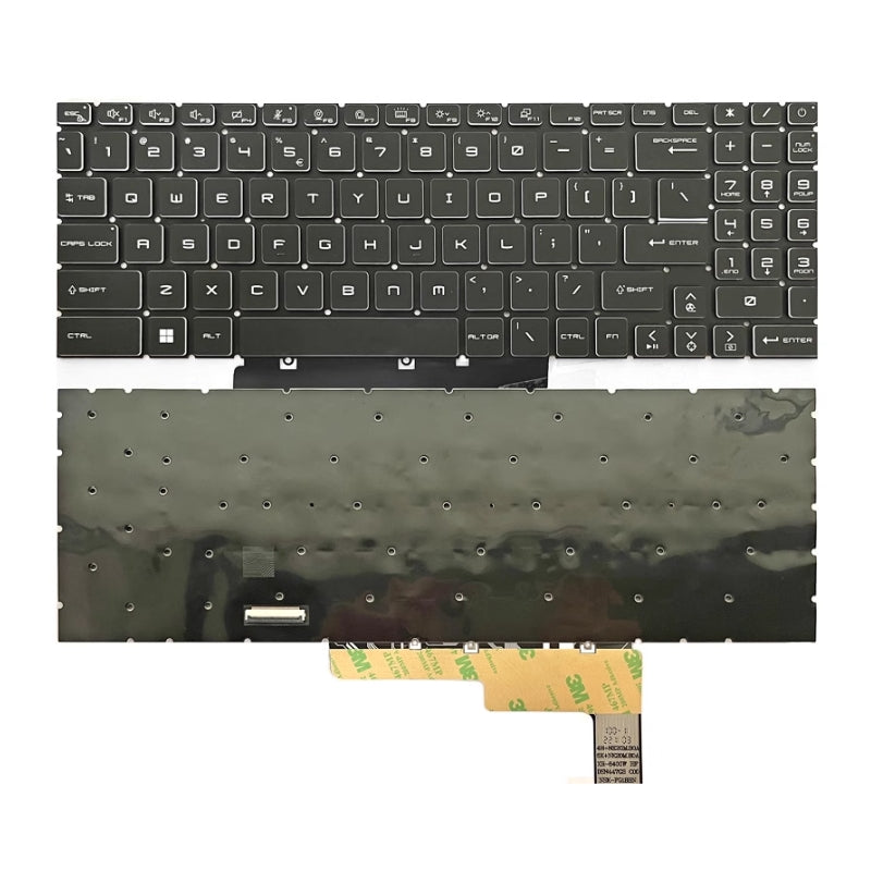 Load image into Gallery viewer, MSI GF66 MS-1582 GF76 GL76 GL66 MS-17L1 MS-17H3 Series - Laptop Keyboard With Backlit US Layout - Polar Tech Australia
