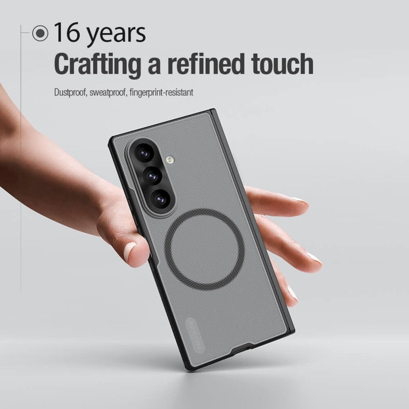Cargue la imagen en el visor de la galería, Samsung Galaxy Z Fold8 Ultra 5G - Nillkin Super Frosted Shield Fold Magnetic Matte Case
