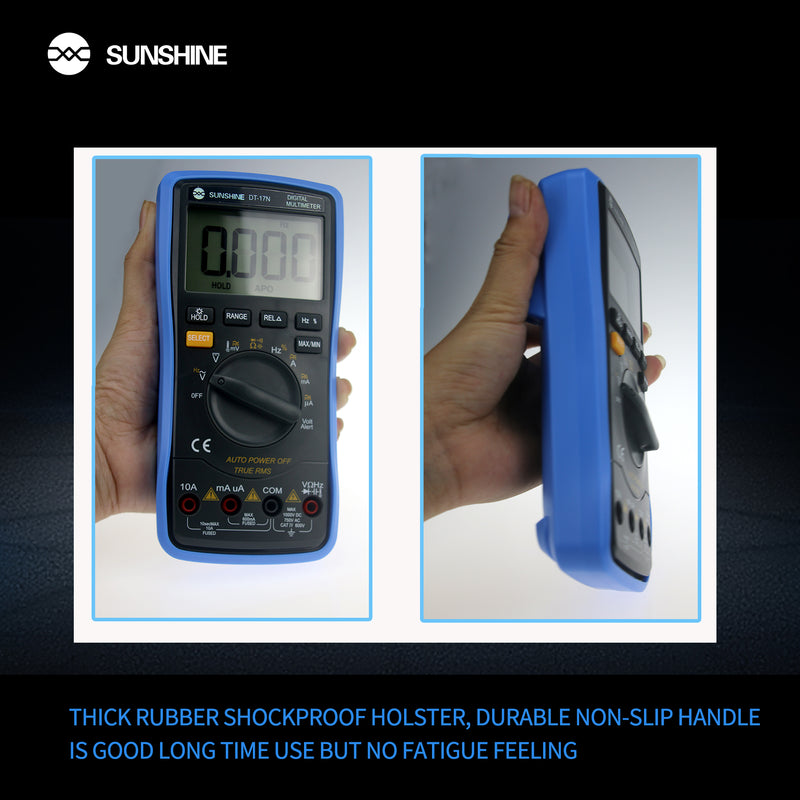 Chargez l&#39;image dans la visionneuse de la galerie, [DT-17N] SUNSHINE Fully Automatic Digital Multimeter - Polar Tech Australia
