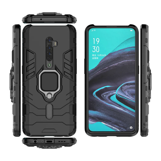 OPPO Reno2 Z (CPH1945, CPH1951) - Heavy Duty Armor Case With Ring Holder Stand - Polar Tech Australia