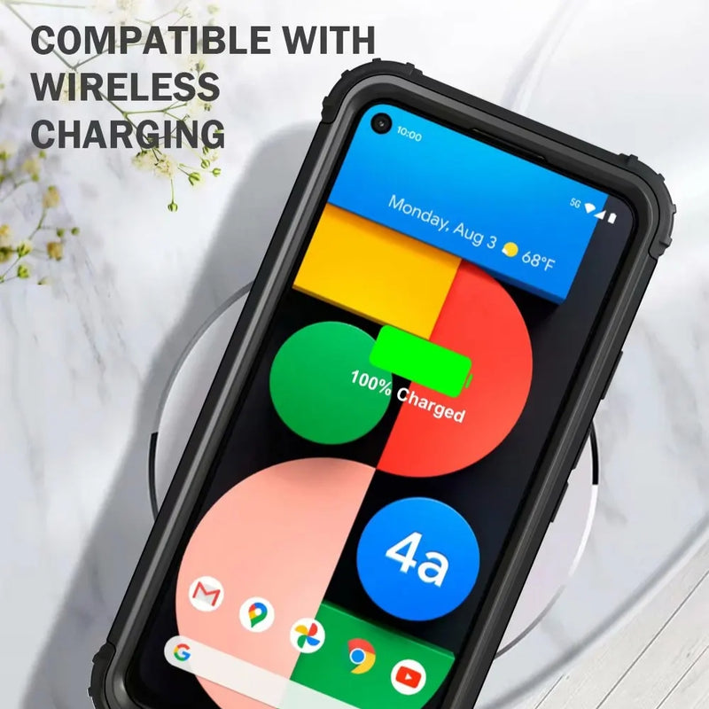 Load image into Gallery viewer, Google Pixel 4A 5G - Silicone Hybrid PC Shockproof Phone Case - Polar Tech Australia
