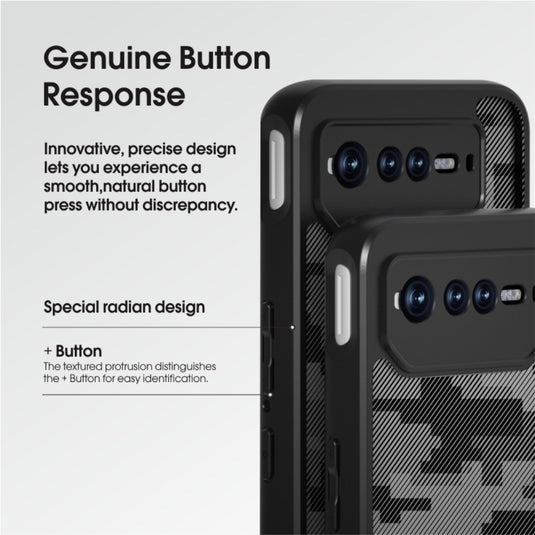 Asus ROG Phone 7 - TPU + PC Heavy Duty Shockproof Phone Cover