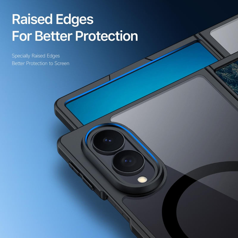 Load image into Gallery viewer, Samsung Galaxy Z Fold8 5G - DUX DUCIS Aimo Mag Series TPU + PC MagSafe Frosted Feel Phone Case
