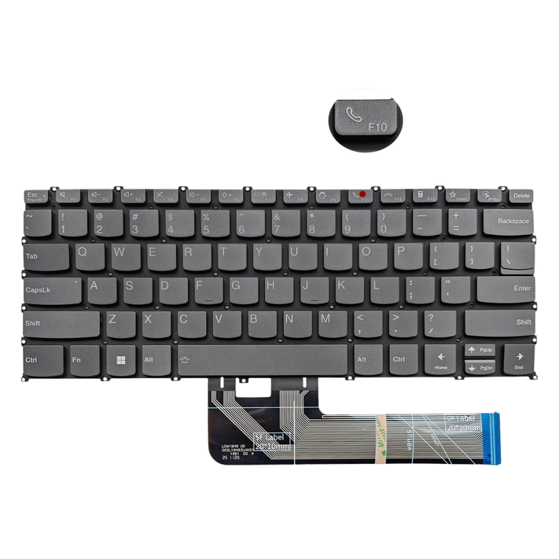 Cargue la imagen en el visor de la galería, Lenovo K14 Gen 1 S14 G2 ALC ITL / S14 G3 IAP ABA Series - Laptop Keyboard With Backlit US English Layout - Polar Tech Australia
