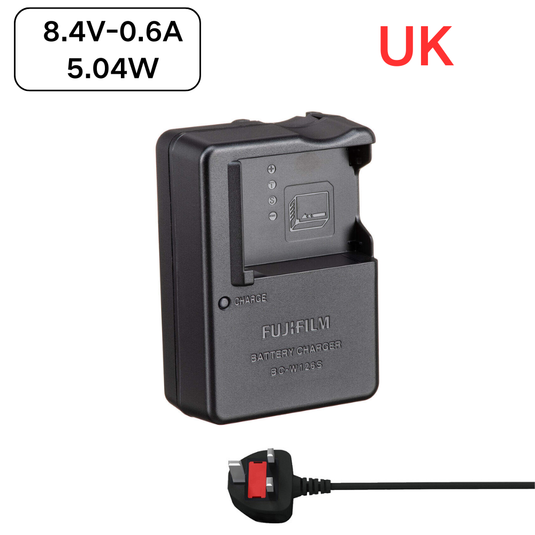 [BC-W126 / BC-W126S][8.4V-0.6A] Fujifilm NP-W126S NP-W126 Battery / Fujifilm X-T1 X-T2 X-T3 X-T10 Series - Camera Charger Power Supply Adapter - Polar Tech Australia