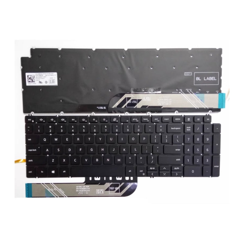 Cargue la imagen en el visor de la galería, Dell Inspiron 15 7500 7501 7590 7591 Series - Laptop Keyboard Without Backlit US Layout
