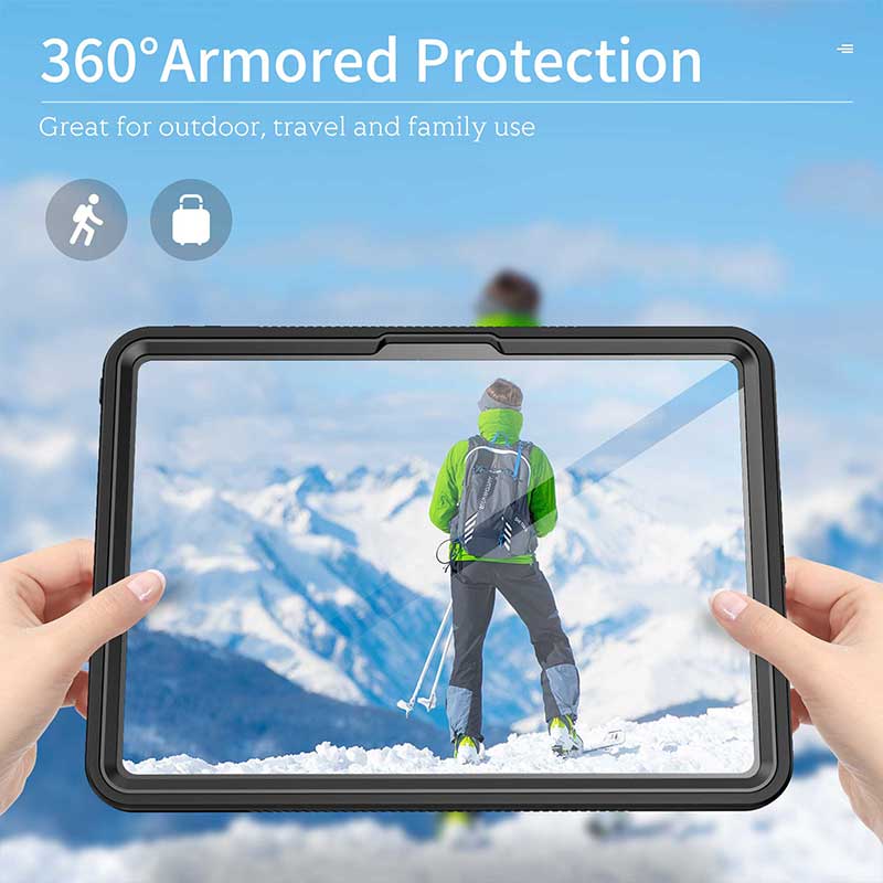 Cargue la imagen en el visor de la galería, Apple iPad Pro 13-inch M4 (2024) - Full Covered Waterproof Heavy Duty Tough Armor Case - Polar Tech Australia
