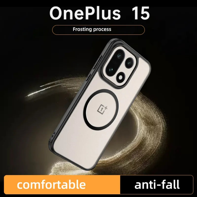 Cargue la imagen en el visor de la galería, OnePlus 15 - Magnetic Matte Translucent Shockproof Case
