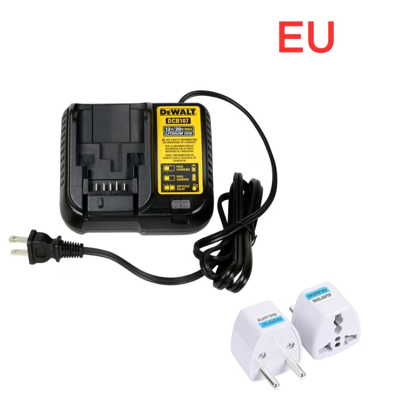 Load image into Gallery viewer, [DCB107][10.8V~18V / 12V~20V MAX-1.25A] Genuine Original DeWalt Fast Charger Electrical Tool Li-ion Battery - Replacement Charger - Polar Tech Australia
