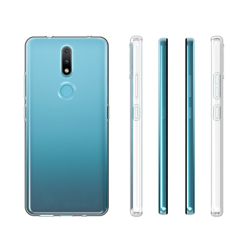 Chargez l&#39;image dans la visionneuse de la galerie, Nokia 2.4 - AirPillow Cushion Transparent Soft Clear TPU Four Corners Protective Case - Polar Tech Australia

