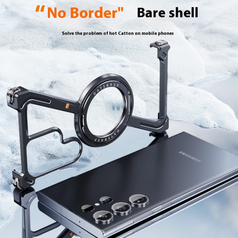 Load image into Gallery viewer, [Z-type metal bracket shell] Samsung Galaxy S24/Plus/Ultra - Magsafe Magnetic Phone Case - i-Station Mobile Phone &amp; Electronic Device Repair and Accessories

