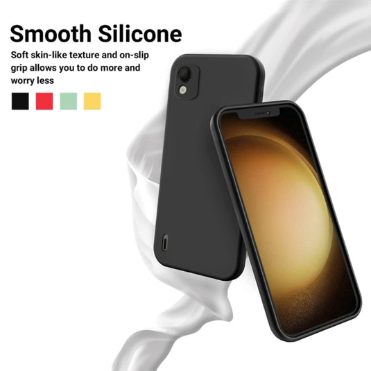 Nokia C110 - Pure Color Liquid Silicone Shockproof Phone Case