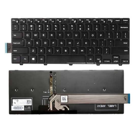 DELL N3442 3451 14CR 1528 14-3000 14-5447 14-3441 14MR P49G Series - Laptop Keyboard With Back Light US Layout - Polar Tech Australia