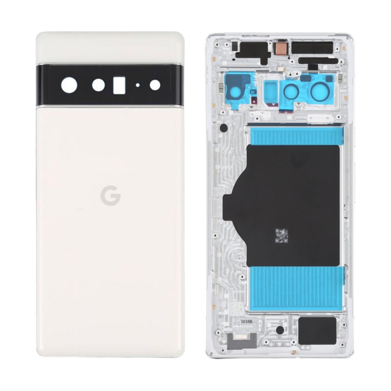 Chargez l&#39;image dans la visionneuse de la galerie, Google Pixel 6 Pro (GLUOG) Rear Back Frame Housing Assembly With Camera Lens - Polar Tech Australia
