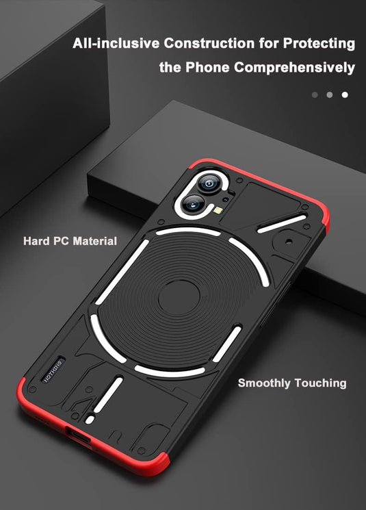Nothing Phone 1 - Shockproof Matte PC Silky Slim Fit Scratch Case - Polar Tech Australia