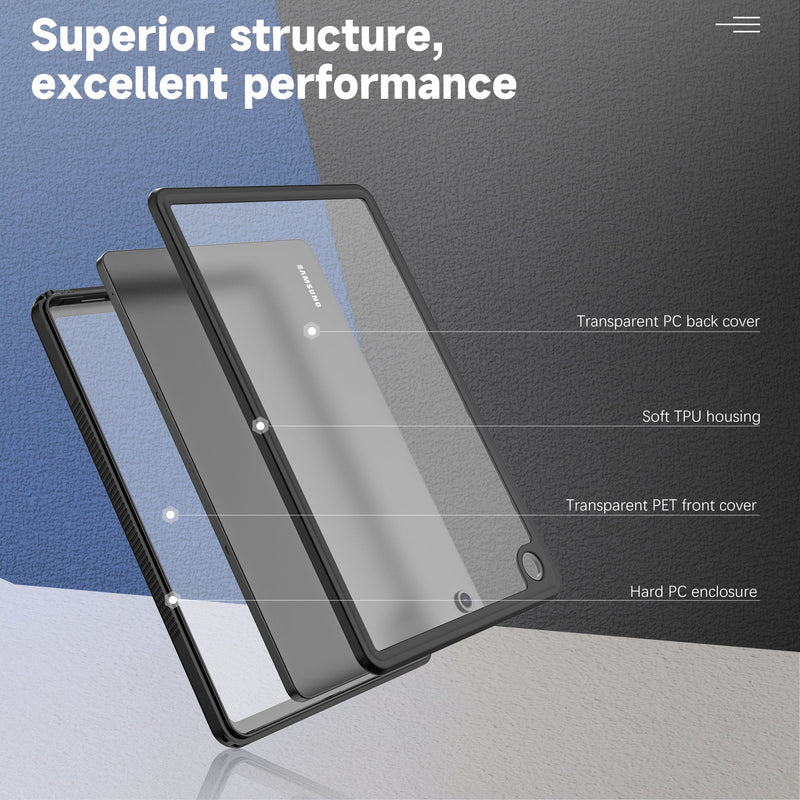Load image into Gallery viewer, Samsung Galaxy Tab A9 Plus 2023 11" (SM-X210 / X215 / X216) Shellbox Waterproof Heavy Duty Lifeproof Style Case - Polar Tech Australia
