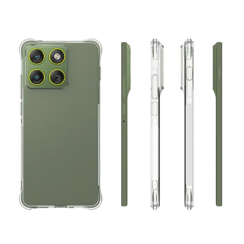 Cargue la imagen en el visor de la galería, Motorola Moto Edge 70 - Transparent TPU + Acrylic Anti-Drop Phone Case
